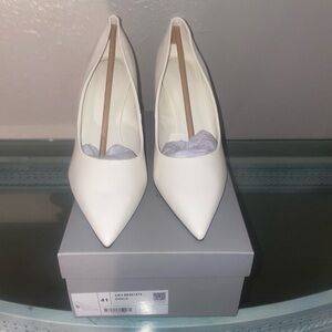 Charles & Keith Classic Cream Heels